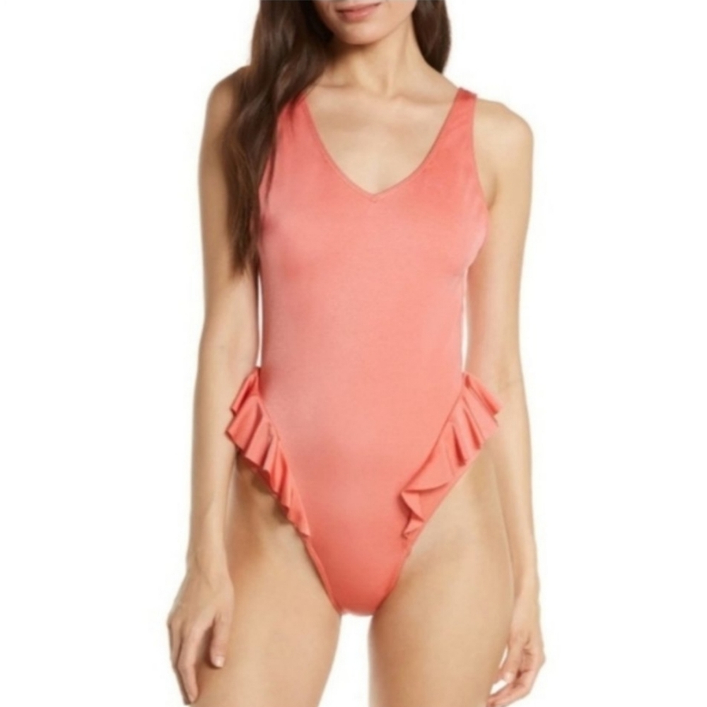 NWOT Something Navy Swimsuit